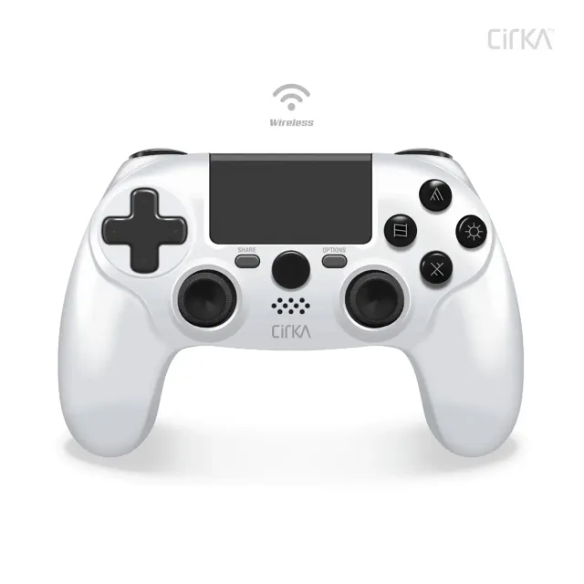 Hyperkin NuForce draadloze controller wit PS4 PC