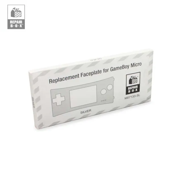 Hyperkin Game Boy Micro faceplate zilver reparatie
