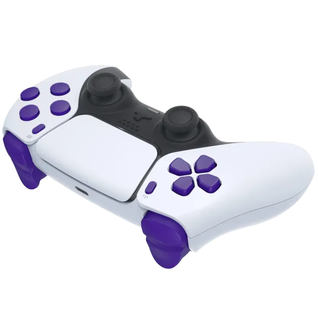 Clever Purple Xbox button kit paars mat