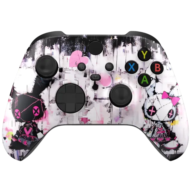 Clever Punk Bunny Xbox controller speels design