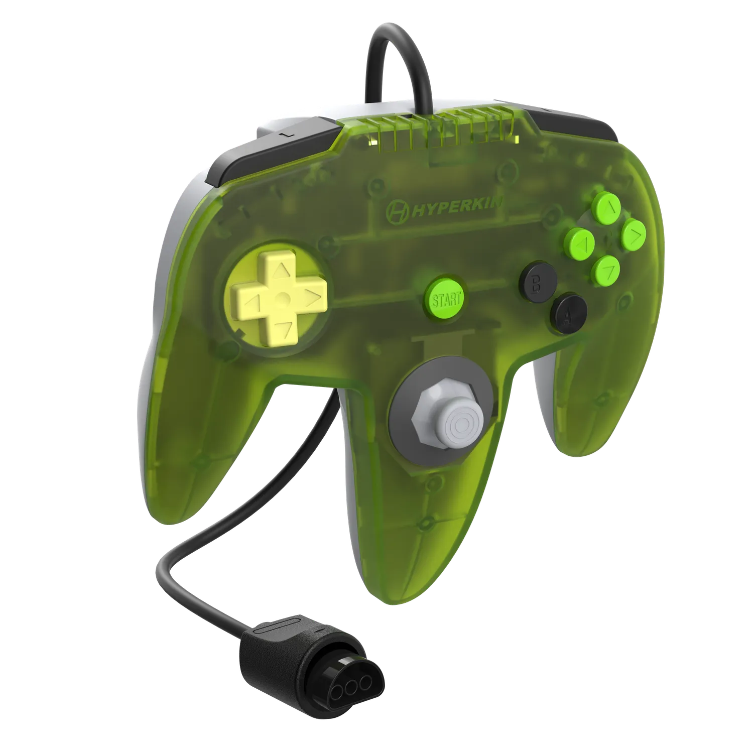 Hyperkin Captain M64 Captain+ Premium Special Edition controller emerald