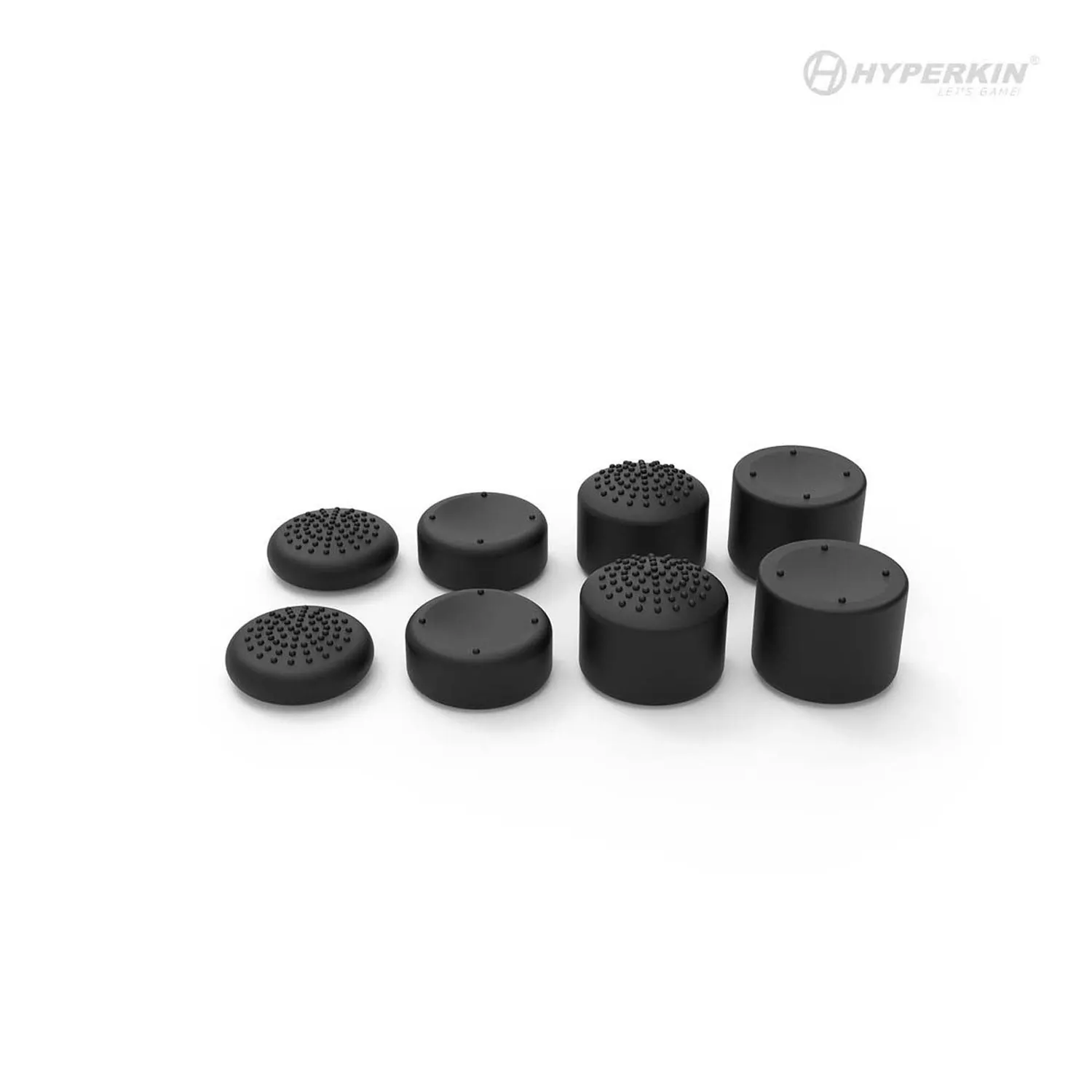 Hyperkin Pro Series thumb grips silicone zwart 8-pack