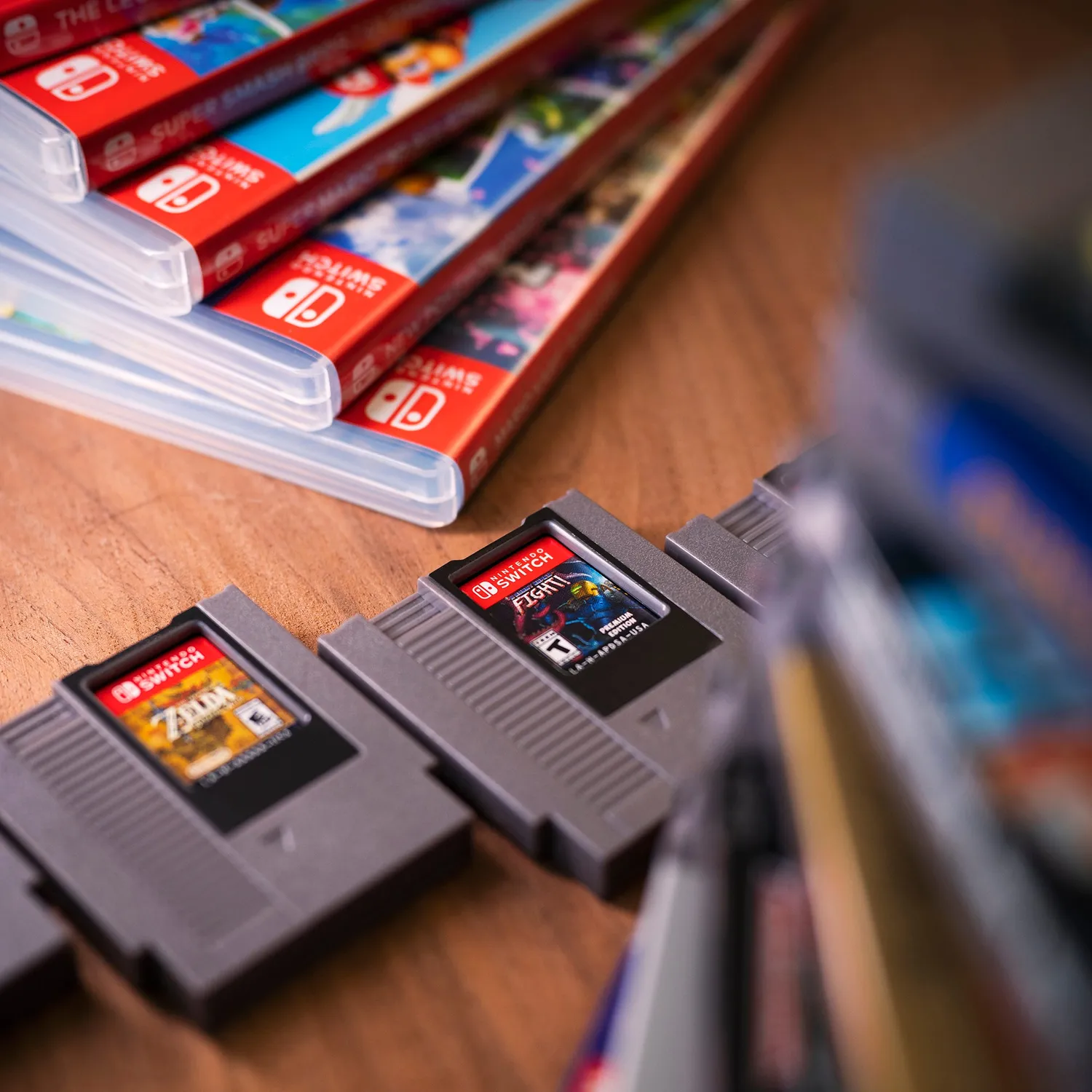 Hyperkin Retro85 Mini Case opbergdoosje 8 stuks NES