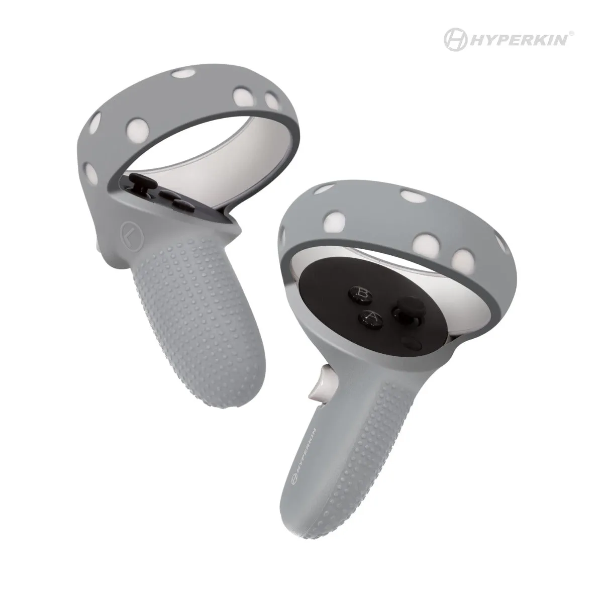 Hyperkin GelShell Oculus Quest 2 controller hoezen grijs silicone