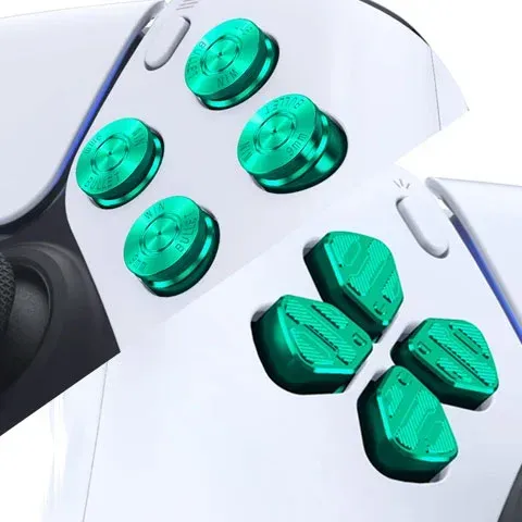Clever Gaming Bullet Groen actieknoppen + D-pad set