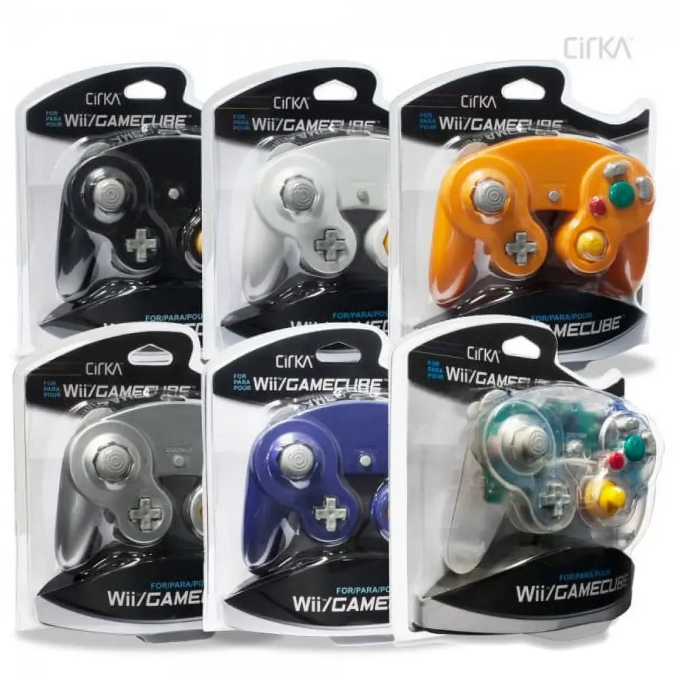 Hyperkin CirKa GameCube controller bedraad multicolor 6-pack