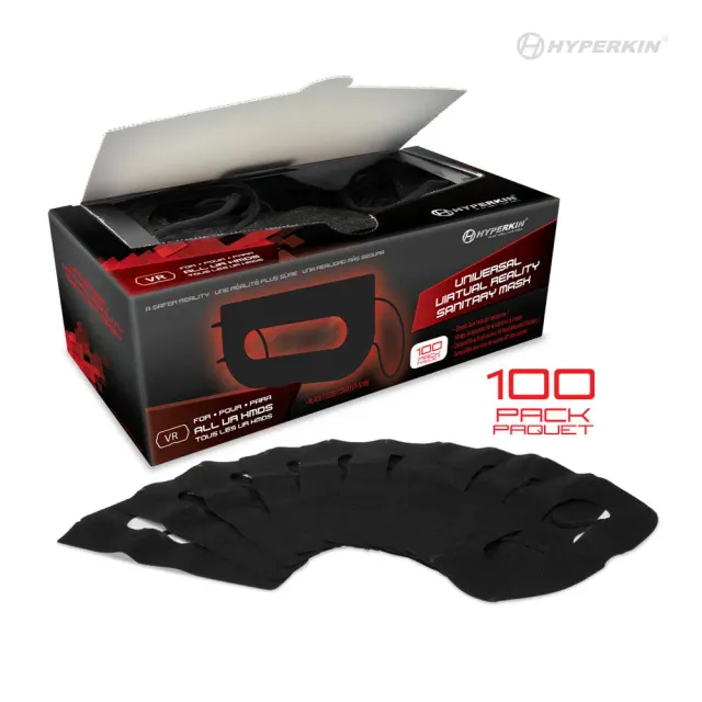 Hyperkin VR Sanitary Mask V2.0 VR-masker 100 stuks zwart