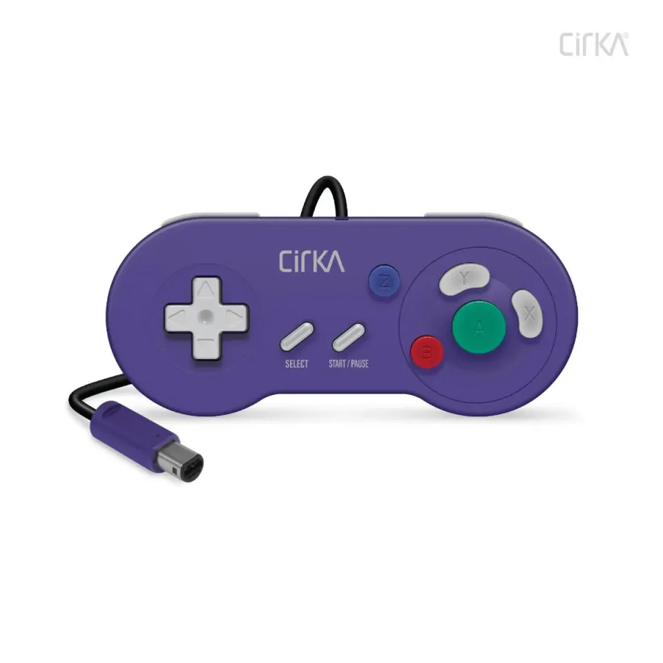 Hyperkin Digital Controller controller paars GameCube 3m kabel