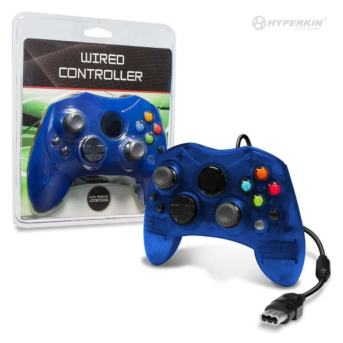 Hyperkin Wired Controller controller blauw met trilling