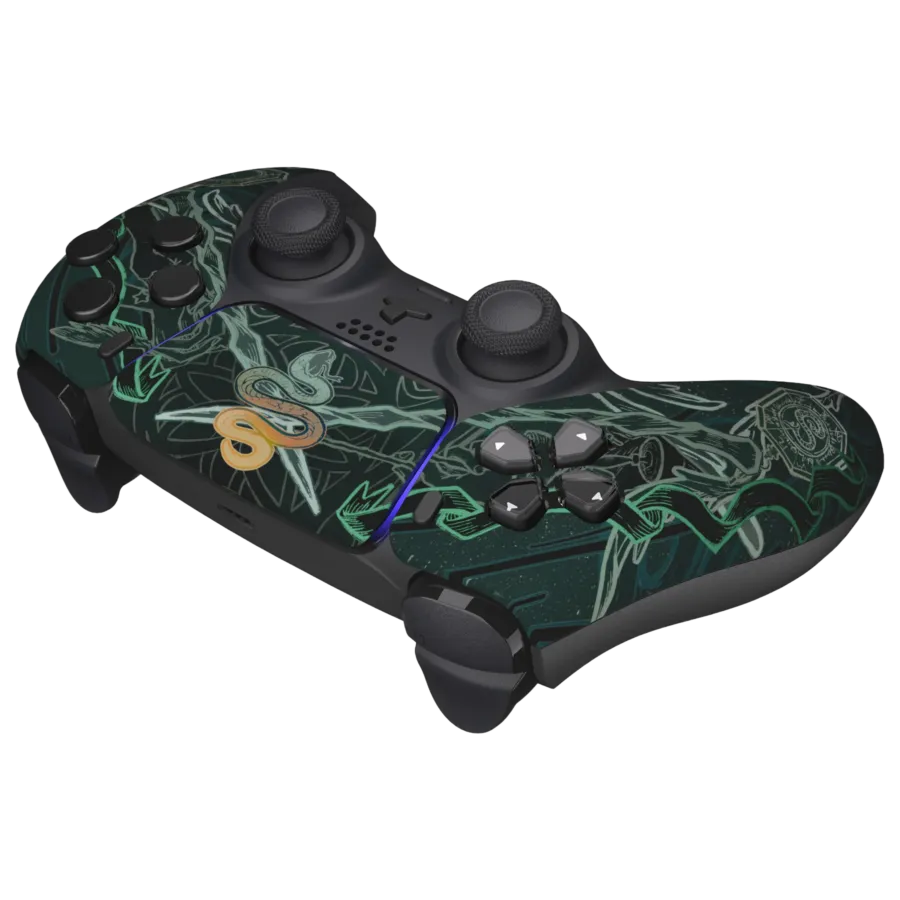 Clever Gaming Viper Elite PS5 controller donkergroen