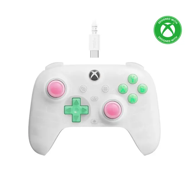 8BitDo Ultimate Mini bedrade controller Xbox translucent white