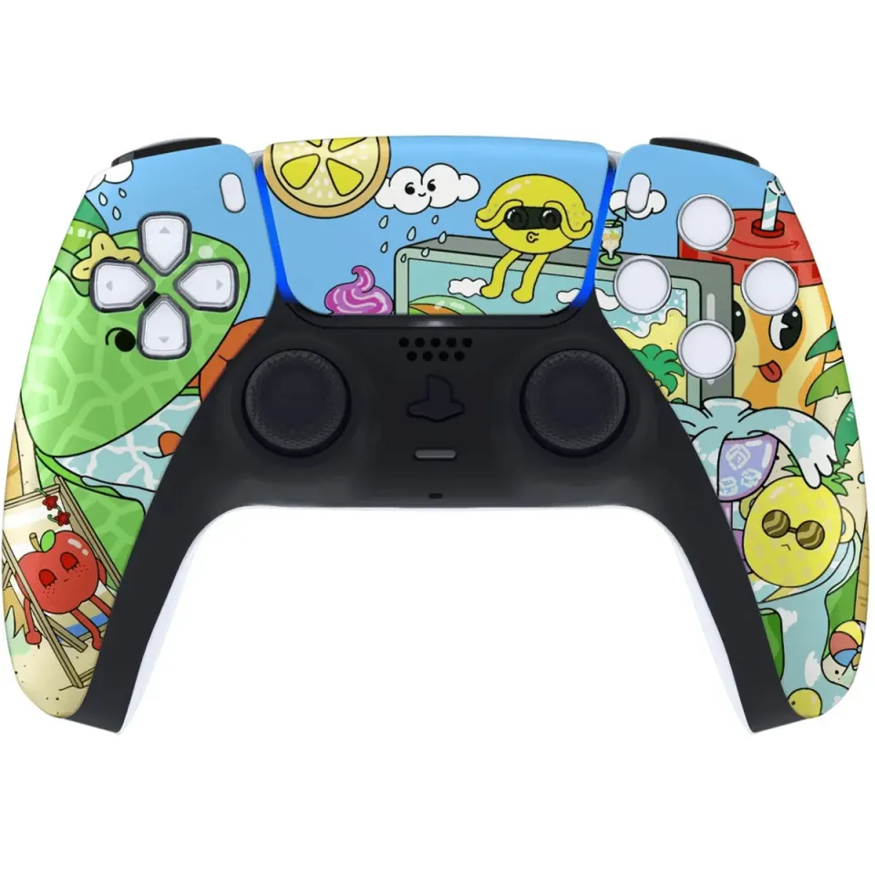 Clever Gaming Fruity Summer PS5 front shell fruity