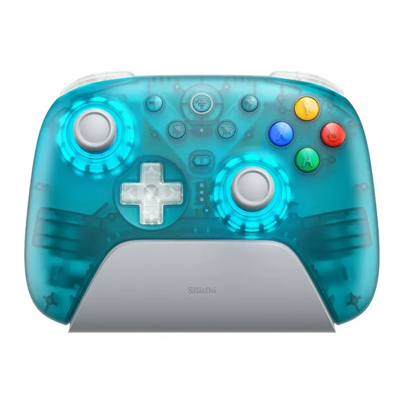 8BitDo Ultimate 2 Wireless Controller Clear Blue 2.4G