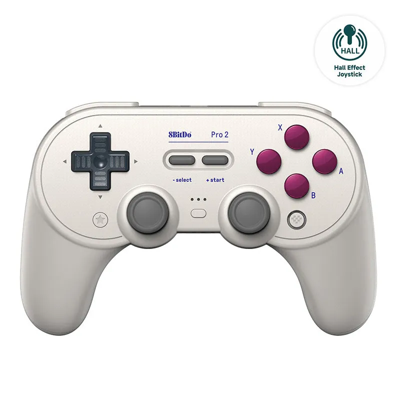 8BitDo Pro 2 Hall Effect controller zwart anti-drift