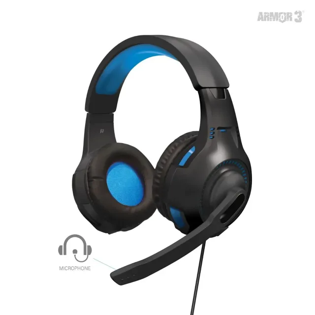 Hyperkin SoundTac gaming headset blauw universeel