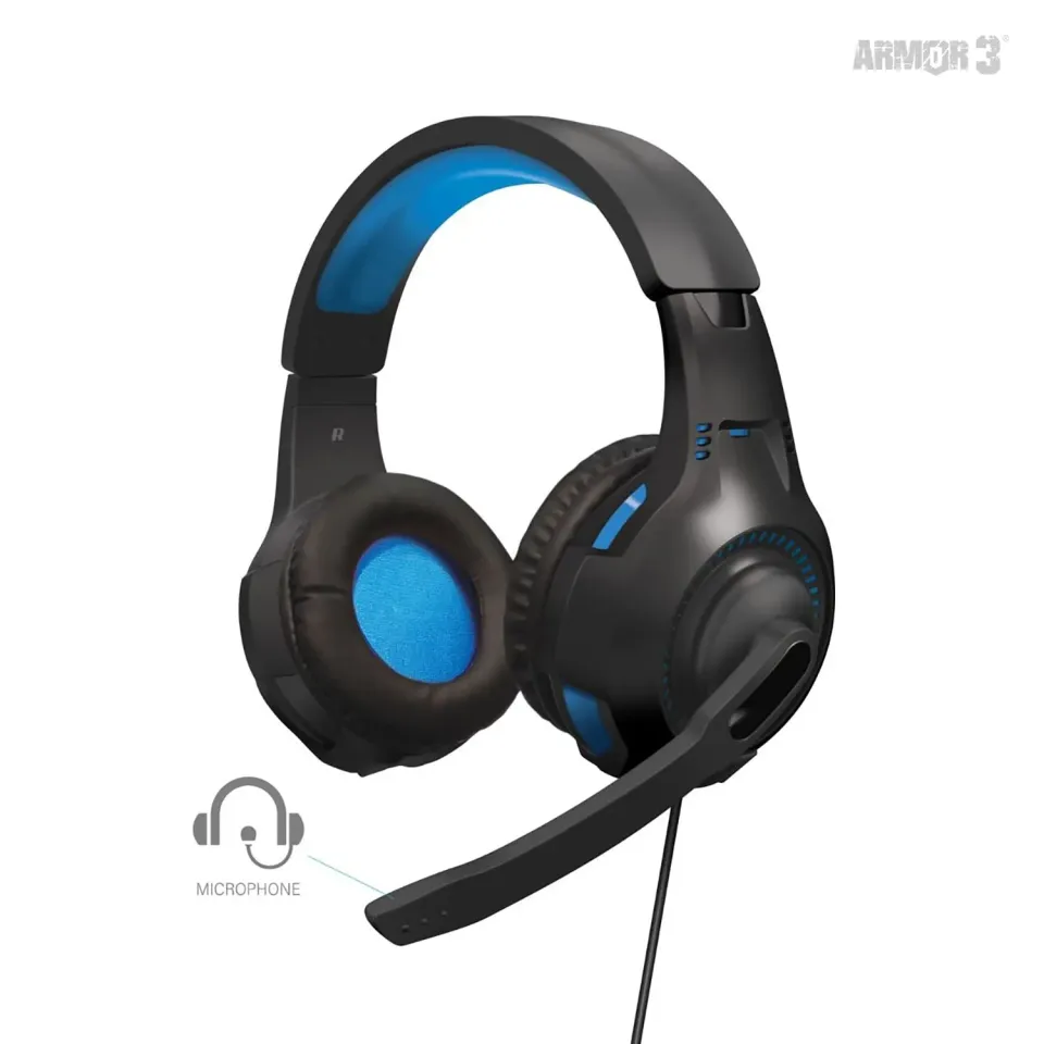 Hyperkin SoundTac gaming headset blauw universeel
