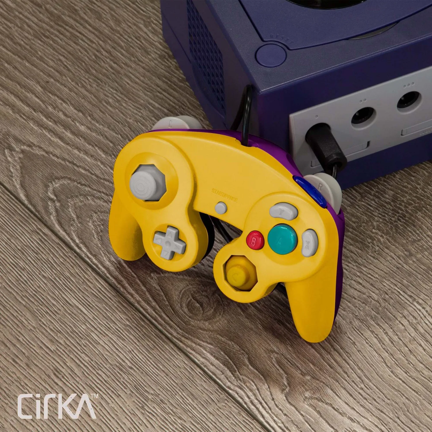 Hyperkin CirKa GameCube controller bedraad geel/paars