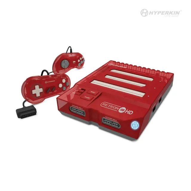 Hyperkin RetroN 3 HD 3-in-1 retro console Jasper Red