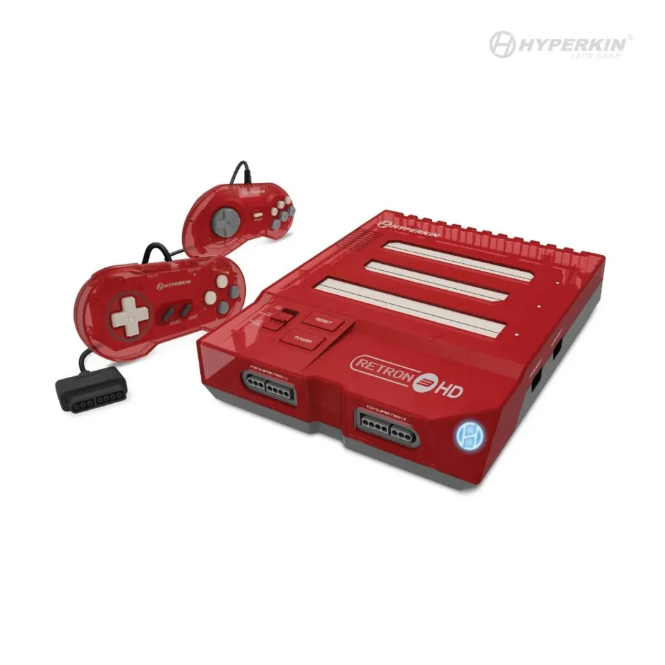 Hyperkin RetroN 3 HD 3-in-1 retro console Jasper Red