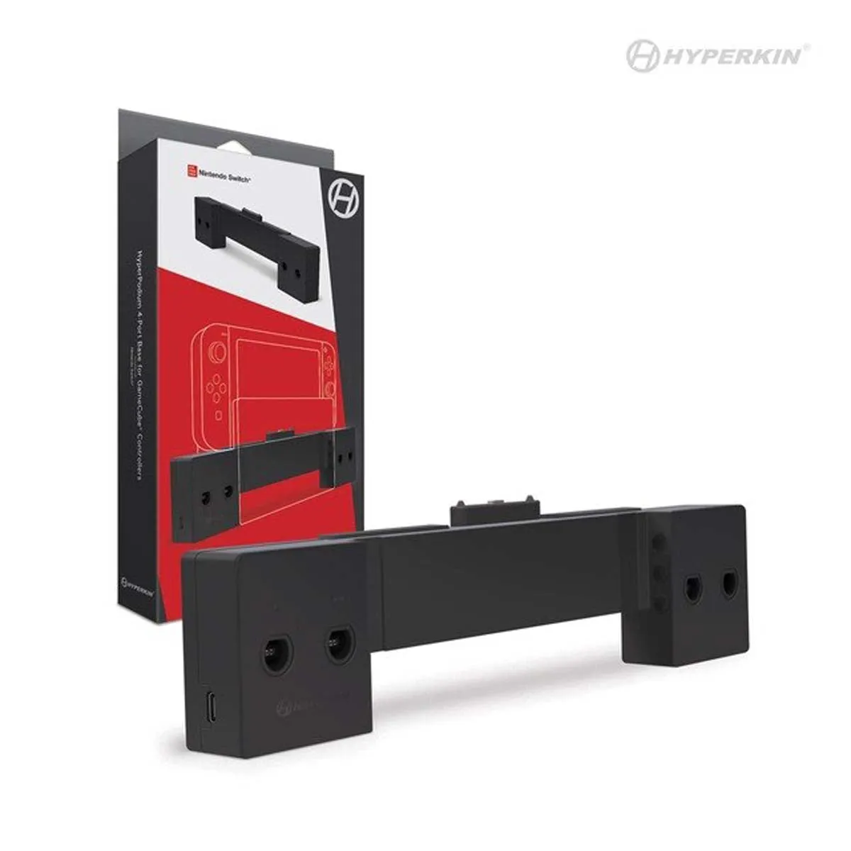 Hyperkin HyperPodium 4-poort controller hub GameCube