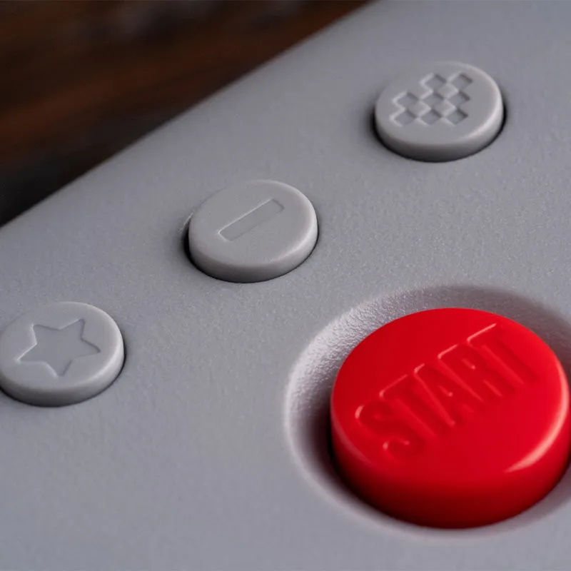 8BitDo 64 Bluetooth Controller Grijs voor Analogue 3D