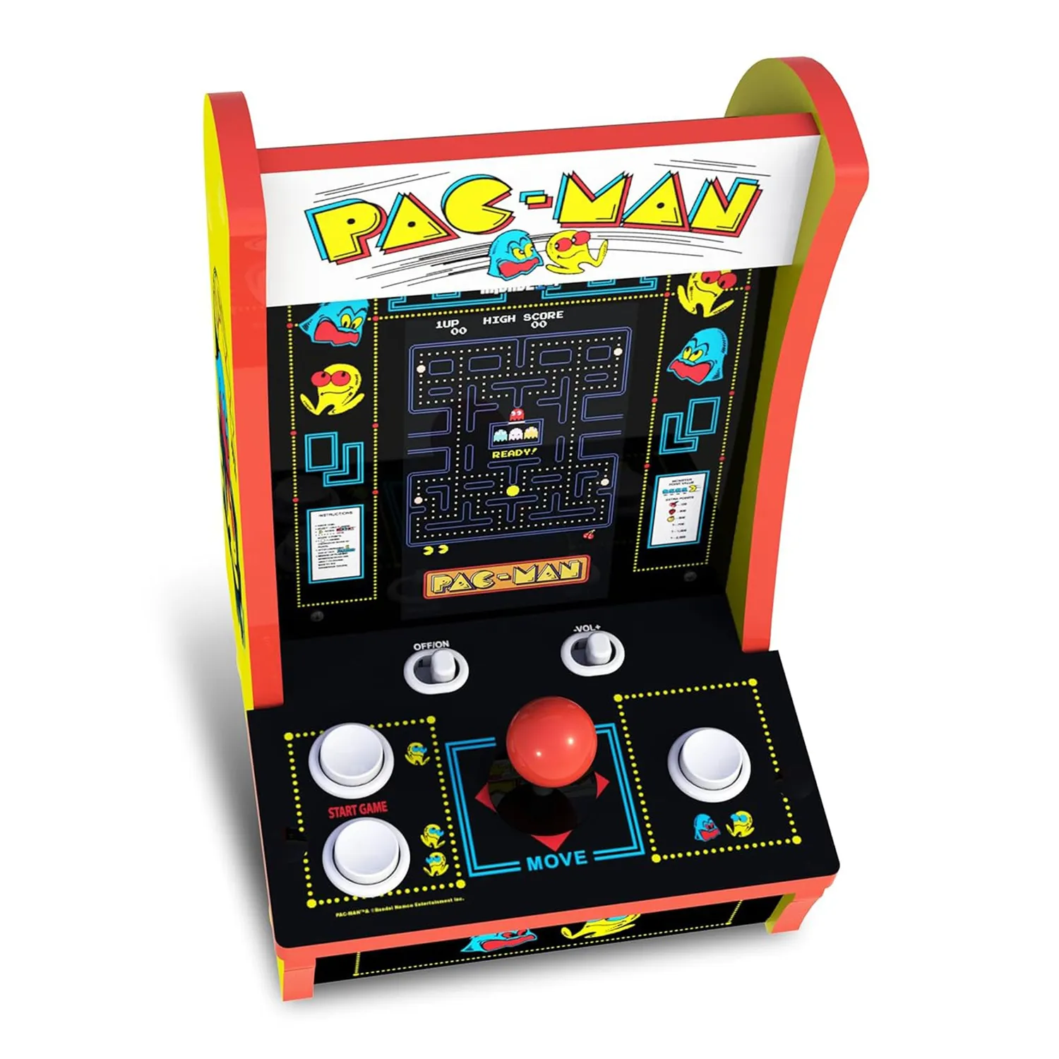 Arcade1Up Pac-Man Countercade arcadekast 7 inch 3 games