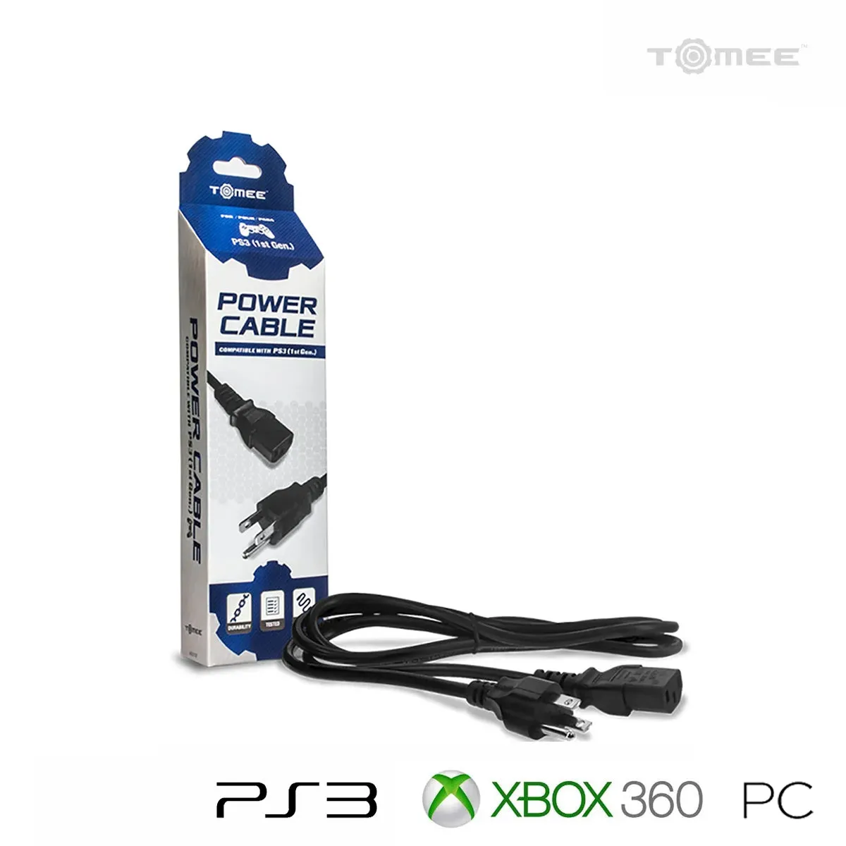 Hyperkin 3 Prong Power Cable stroomkabel PS3