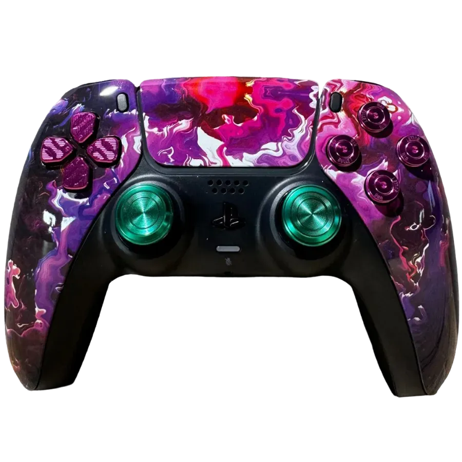 Clever Gaming Purple Storm PS5 controller paars