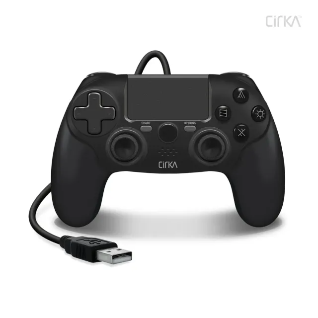 CirKa Armor3 bedrade controller zwart PS4 PC Mac