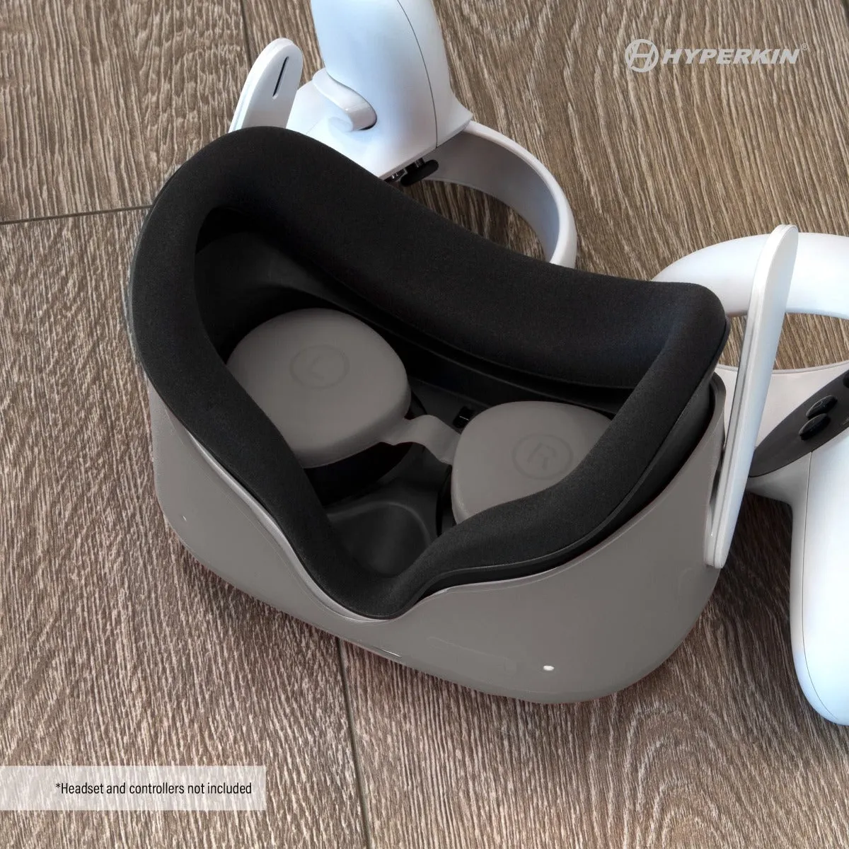 Hyperkin GelShell headset hoes grijs met lenscover krasvast