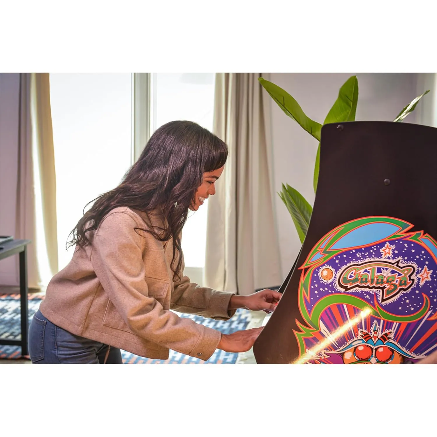 Arcade1Up Ms Pac-Man Galaga 81 Deluxe arcadekast wifi