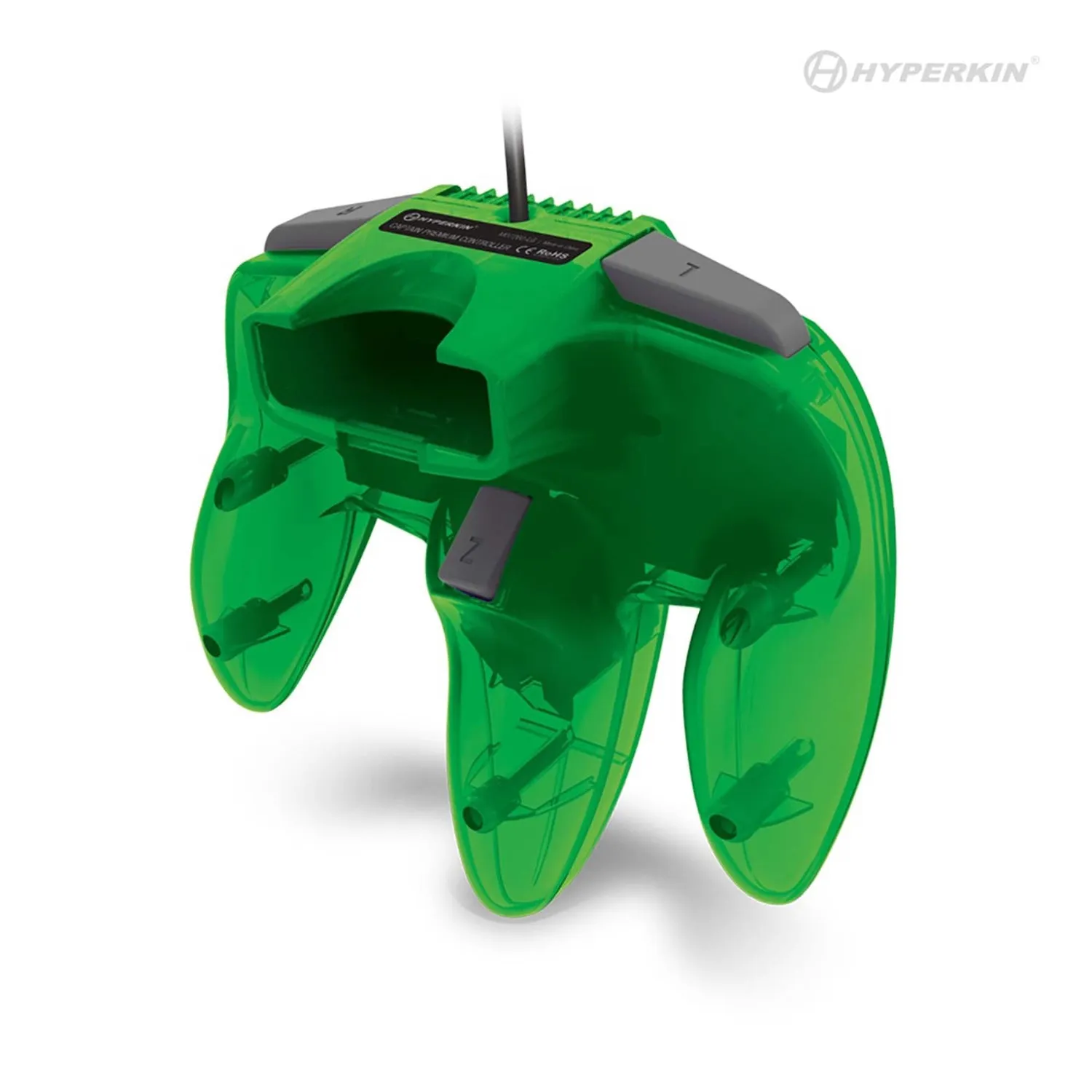 Hyperkin Captain bedrade controller limoengroen N64