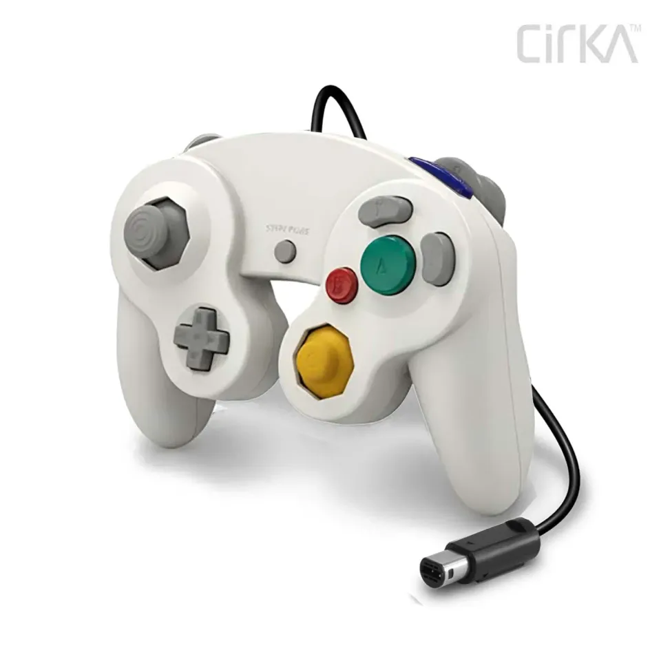 Hyperkin CirKa GameCube bedrade controller wit