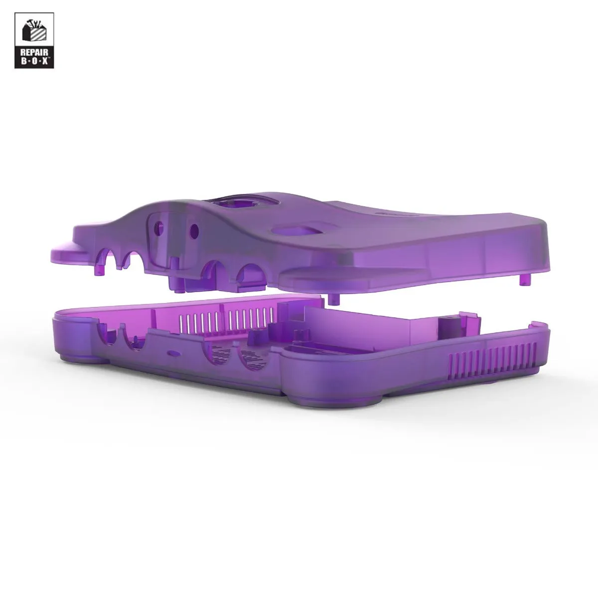 Hyperkin N64 Custom Color Shell behuizing paars transparant