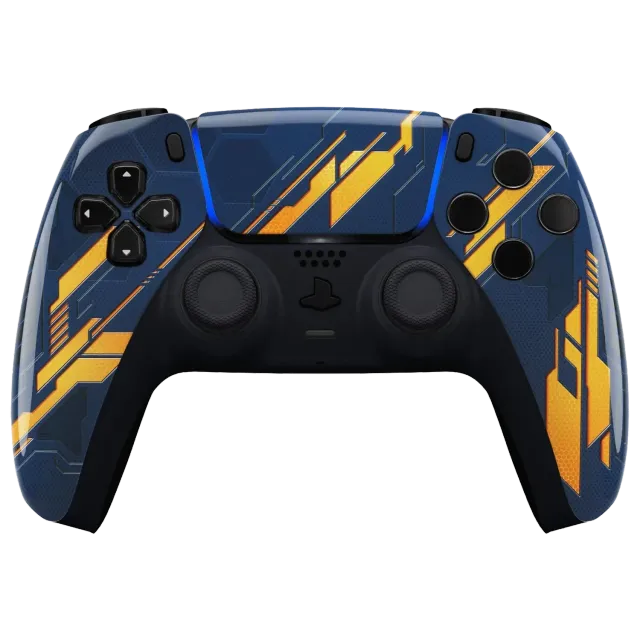 Clever Gaming Forged Steel front shell controller staal-look
