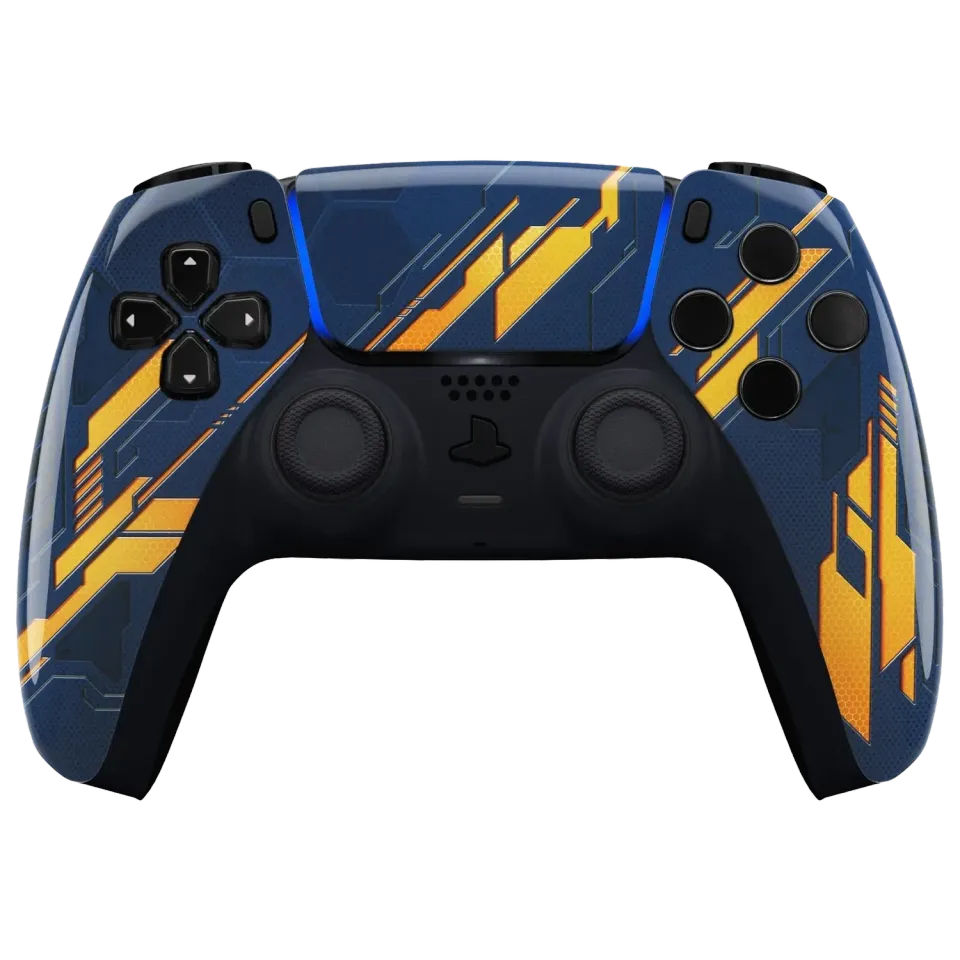 Clever Gaming Forged Steel front shell controller staal-look