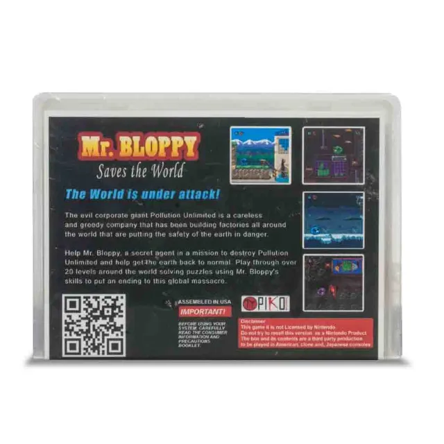 Hyperkin Mr. Bloppy Saves the World game puzzelavontuur
