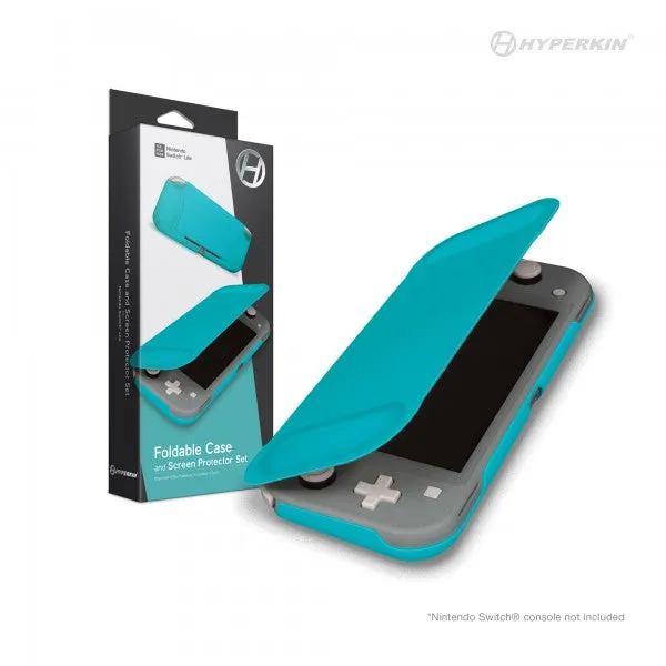 Hyperkin Switch Lite Hoes Turquoise met Protector