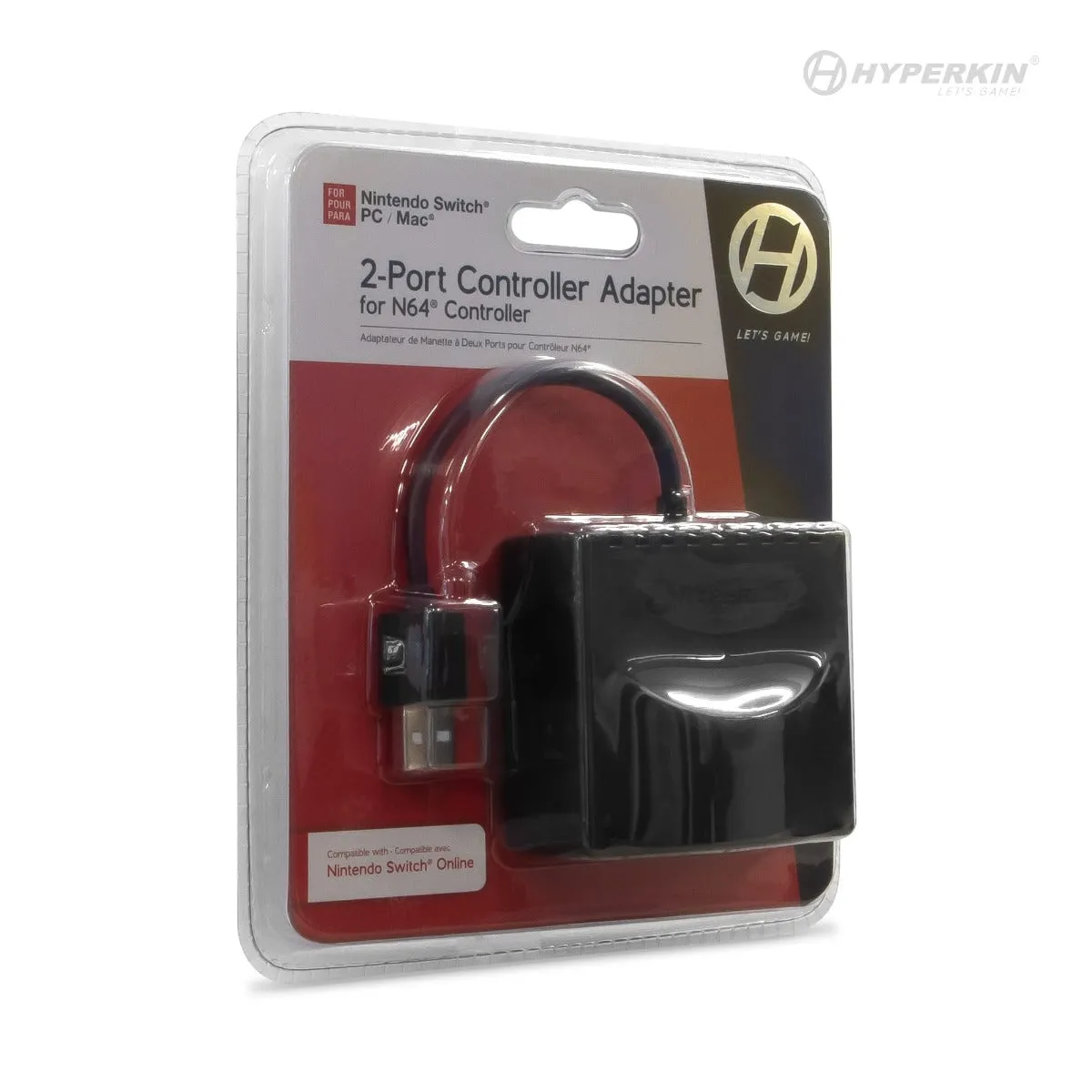 Hyperkin 2-Port controller adapter voor N64 Switch