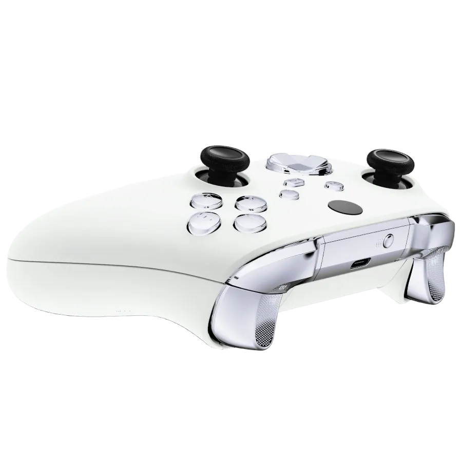 Clever Gaming Xbox White Silver controller wit