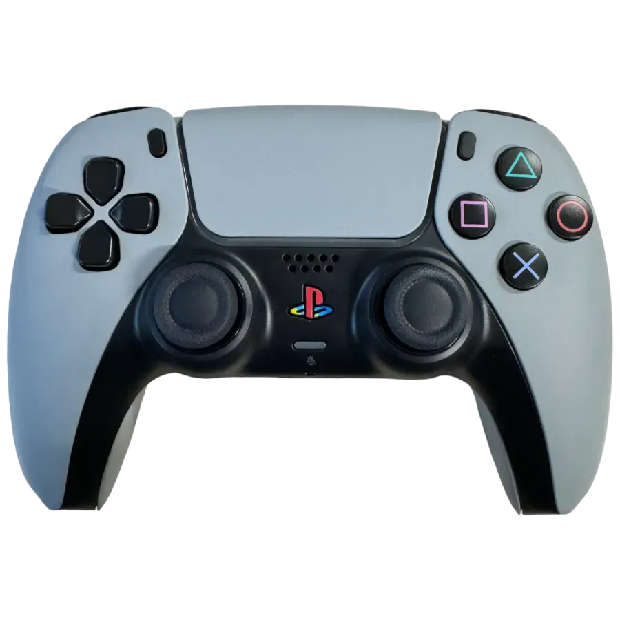 Clever Custom Classic PS5 controller retro PS1 design