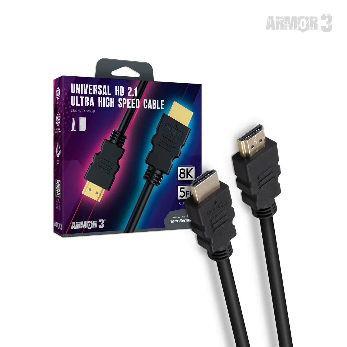 Hyperkin Universal HD 2.1 HDMI kabel 1,5 m high-speed