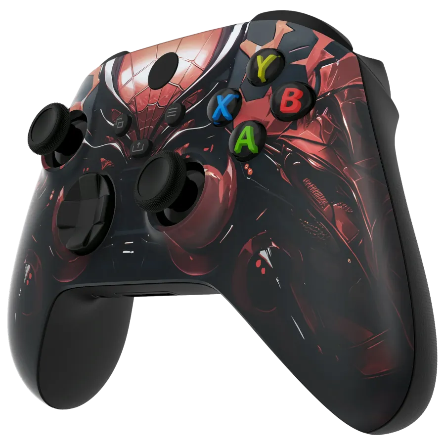 Clever Gaming Xbox Spider controller rood web design