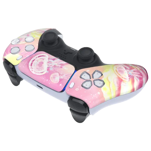 Clever Gaming Jellyfish PS5 controller transparant
