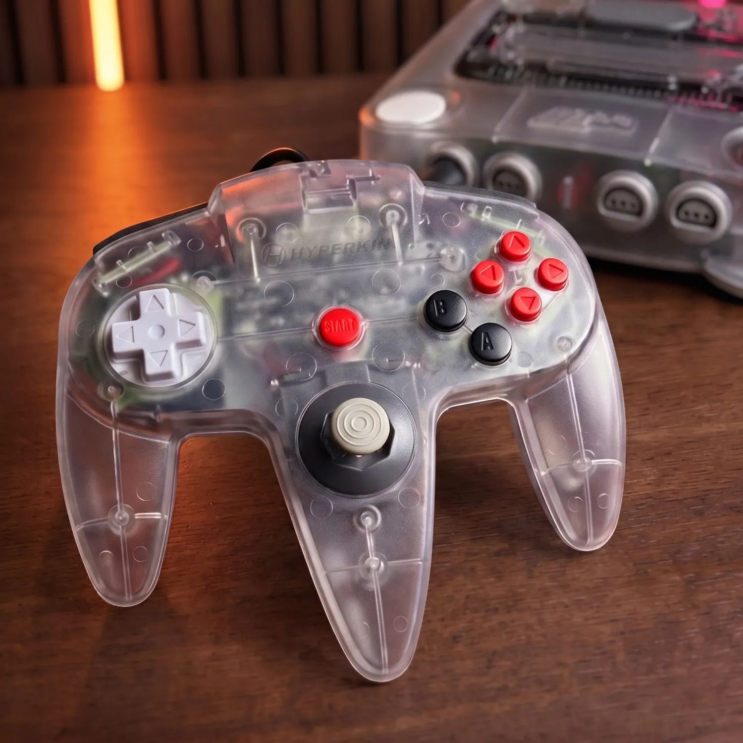 Hyperkin Captain+ M64 controller frost voor N64