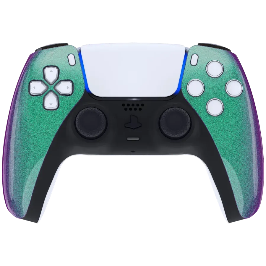 Clever Gaming Chameleon Green front shell cover