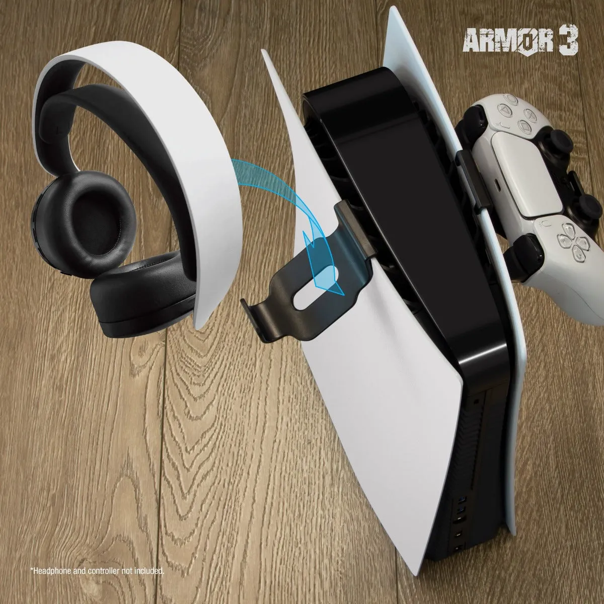 Hyperkin controller- en headset houder 2 stuks PS5 Xbox