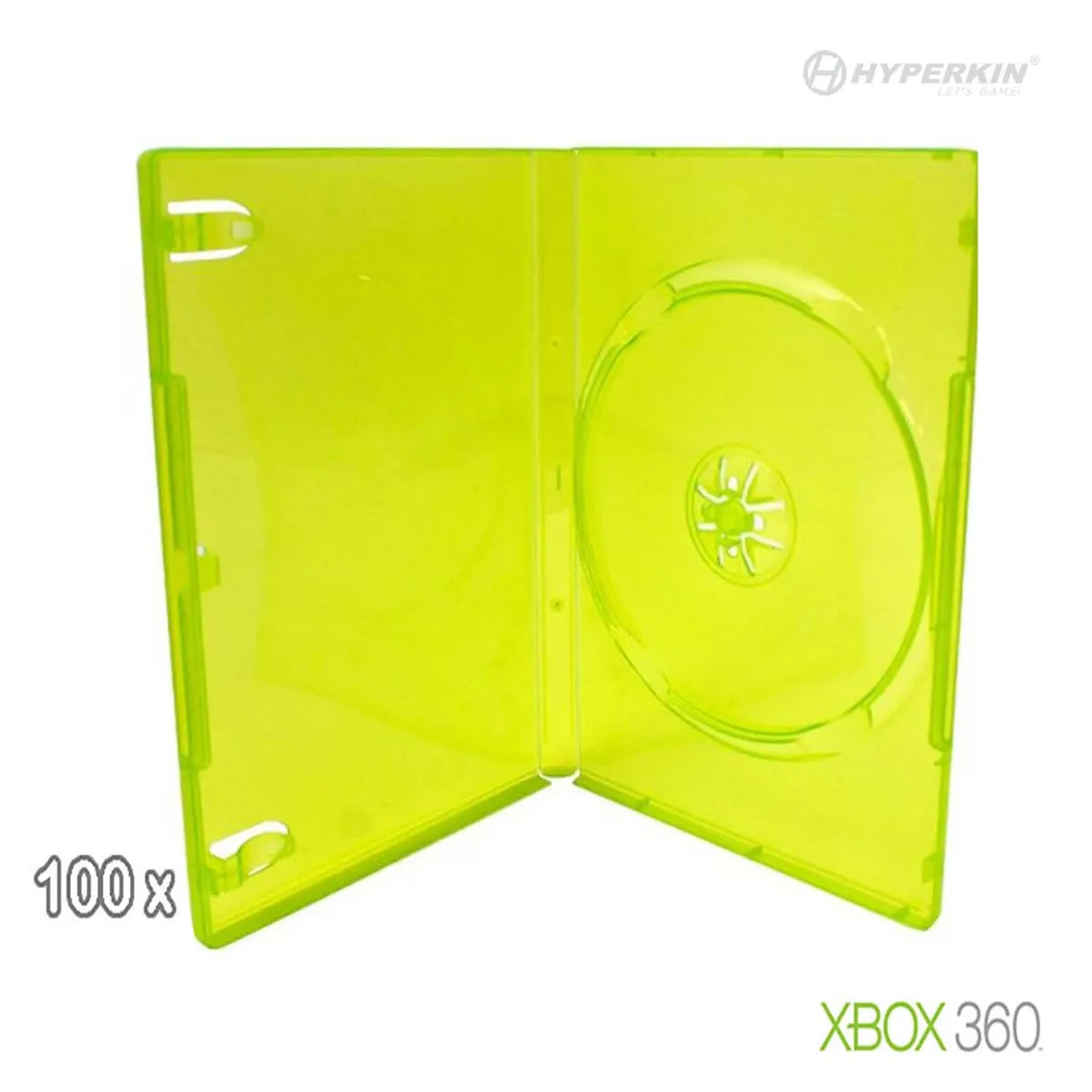 Hyperkin Game Case dvd hoesjes 100 stuks Xbox 360