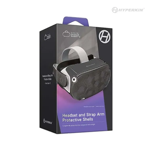 Hyperkin Quest 2 beschermhoes headset cool gray shells