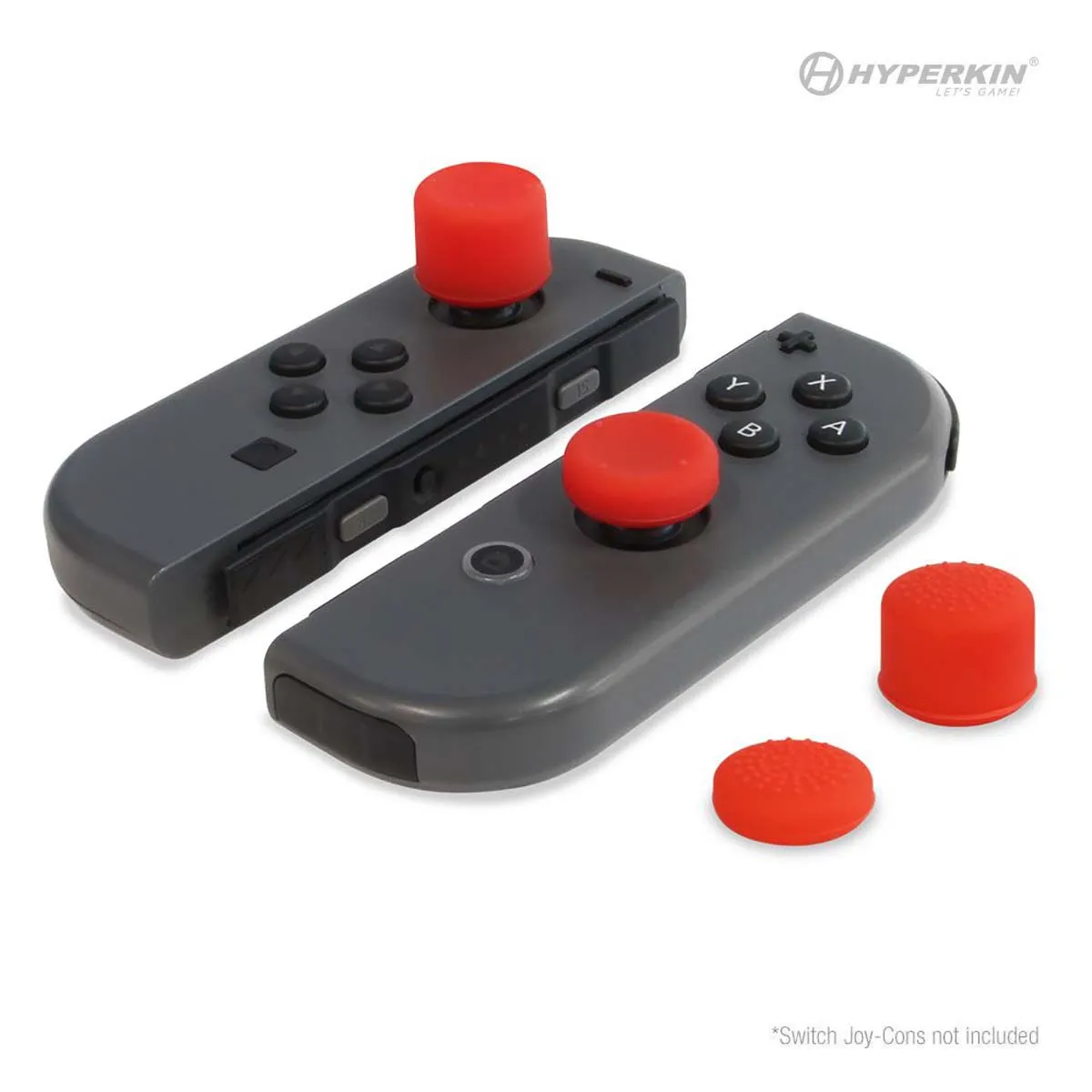 Hyperkin Silicone Thumb Grips Joy-Con rood 8 stuks grip